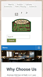 Mobile Screenshot of animaskitchens.com